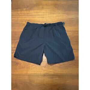 Black The North Face Mesh-Lined Belted Swim Trunks - (Men's XL Long)